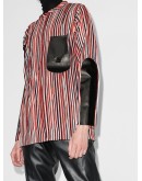 x Homecoming stripe-pattern jumper