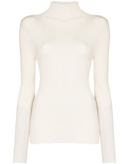 Narano ribbed-knit turtleneck top