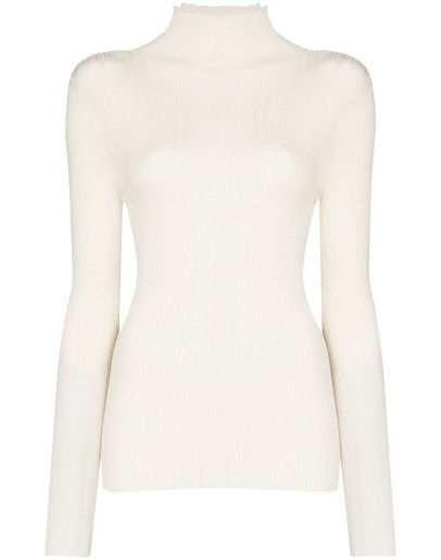 Narano ribbed-knit turtleneck top