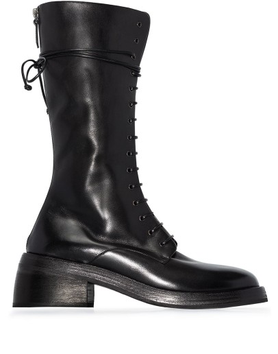 mid-calf combat boots