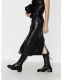 mid-calf combat boots