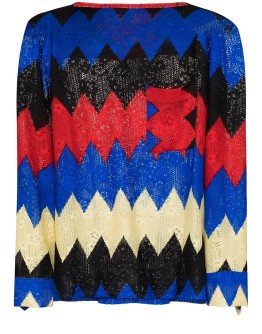 zig zag knitted jumper