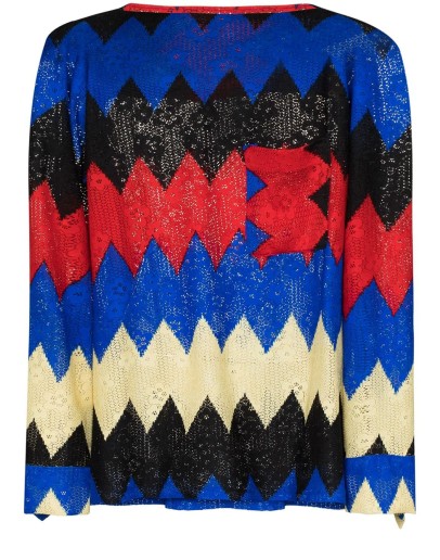 zig zag knitted jumper