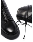 Gomme leather combat boots