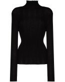 Narano ribbed-knit top