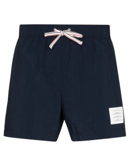 Tricolour trim swim shorts