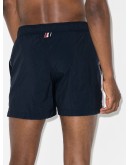 Tricolour trim swim shorts