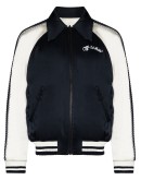 Souvenir logo-embroidered bomber jacket