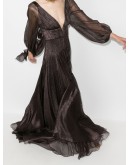 Zeena ruffled gown
