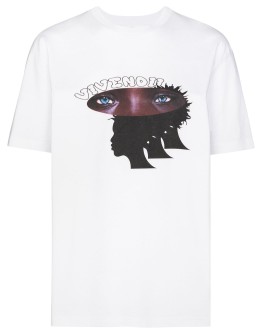 Brain View graphic-print T-shirt