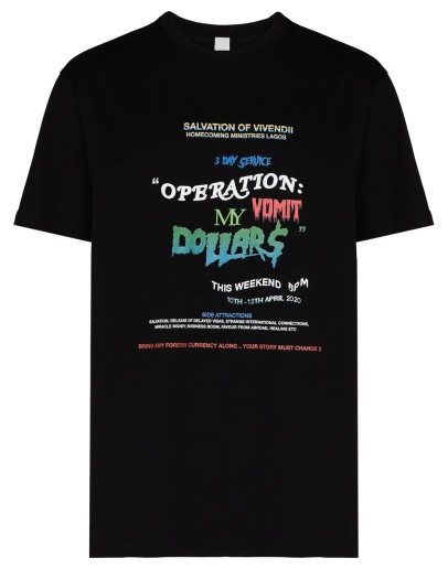 x Homecoming Operation print T-shirt