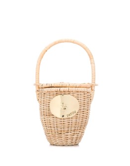 woven bucket bag