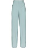 tailored wide-leg trousers