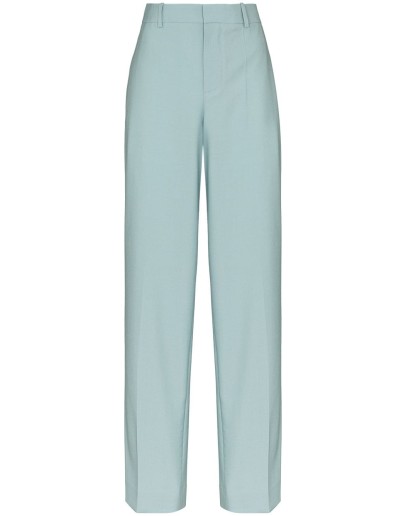 tailored wide-leg trousers