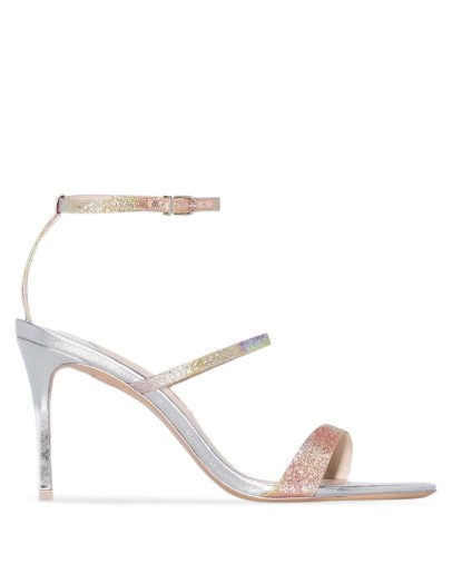 Rosalind 85mm glitter-effect sandals