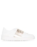 Open low-top sneakers