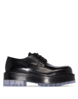 BV Stilt leather Derby shoes