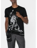 Lovers skeleton print T-shirt