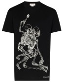 Lovers skeleton print T-shirt