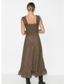sleeveless seersucker maxi dress