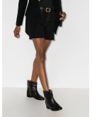 Cluster leather ankle boots
