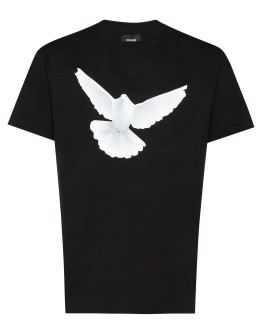 x Homecoming bird-print T-shirt