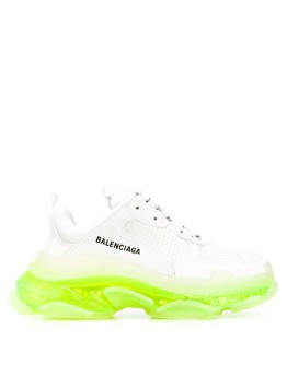 Triple S leather sneakers 
