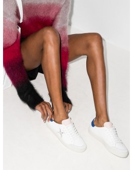 white Clean 90 Triple Bee Bird leather sneakers