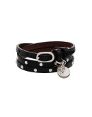wraparound studded bracelet