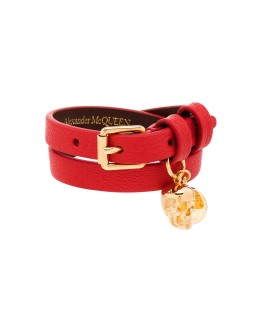 skull-motif wraparound bracelet