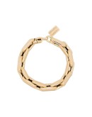 14kt yellow gold chain-link bracelet