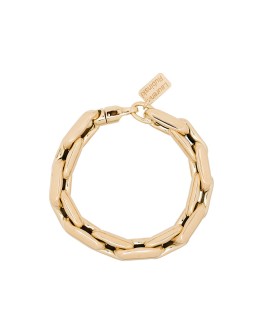 14kt yellow gold chain-link bracelet