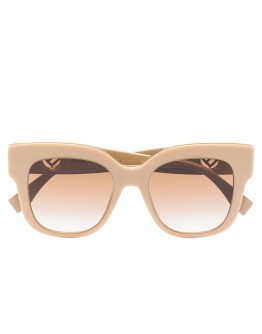 oversize square-frame sunglasses