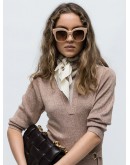 oversize square-frame sunglasses