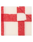 checked scarf
