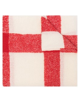 checked scarf