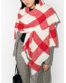 checked scarf