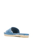 Gancini espadrille slides