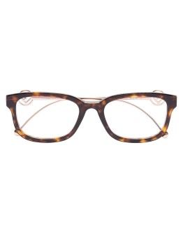 F is Fendi tortoiseshell-effect glasses
