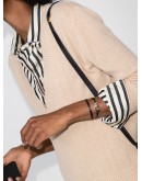 Gancini leather bracelet