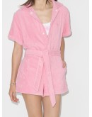 cotton-terry playsuit