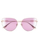 oversized-frame sunglasses