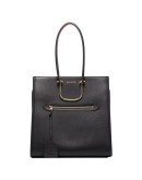 The Tall Story leather shoulder bag