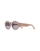 Disc round-frame sunglasses