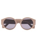 Disc round-frame sunglasses