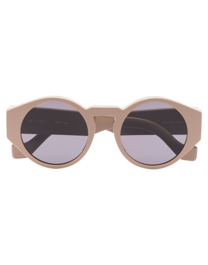Disc round-frame sunglasses