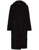 shearling mid-length coat