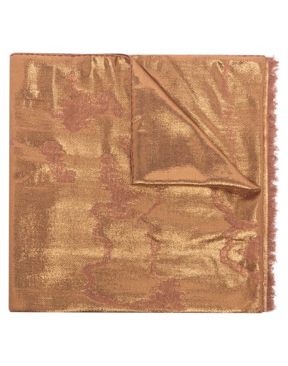 moiré skull scarf