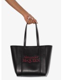 logo embossed tote bag
