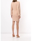 knitted merino ribbed dress